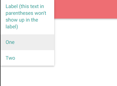 jQuery materialize-labelled-dropdown